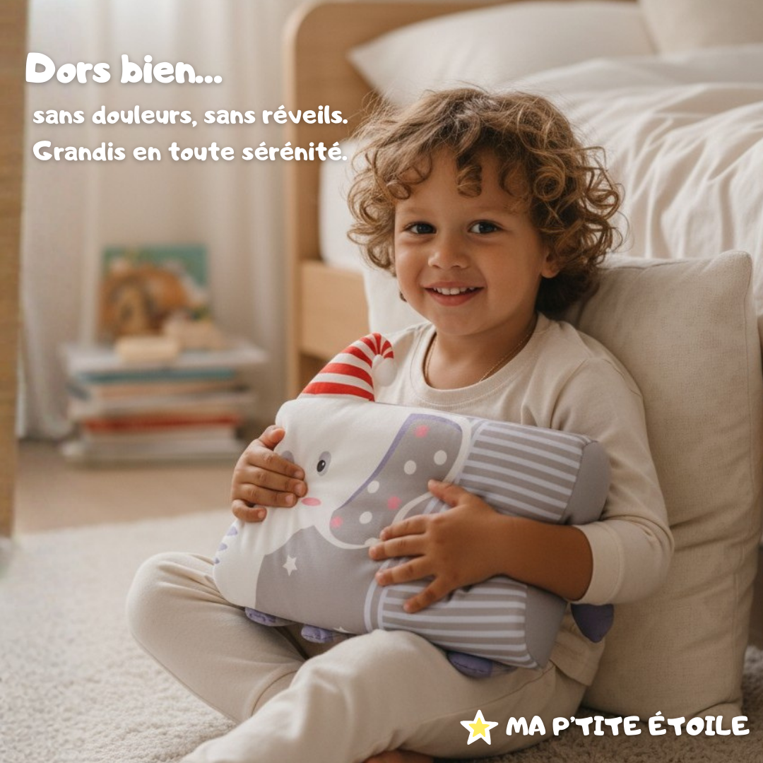 L’Oreiller “Nuits Calmes & Enfant Serein” – Ma P’tite Étoile™