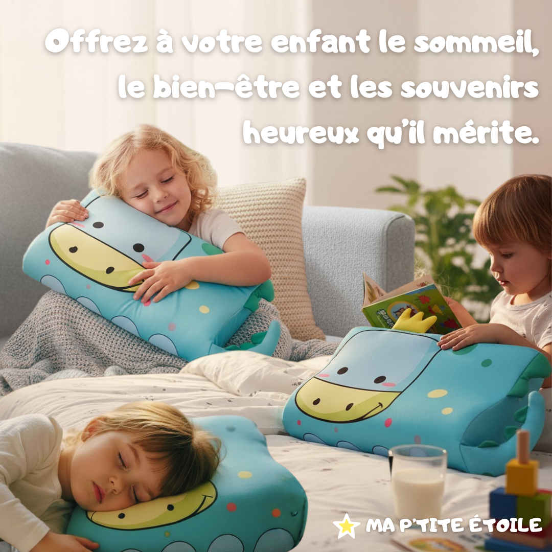 L’Oreiller “Nuits Calmes & Enfant Serein” – Ma P’tite Étoile™