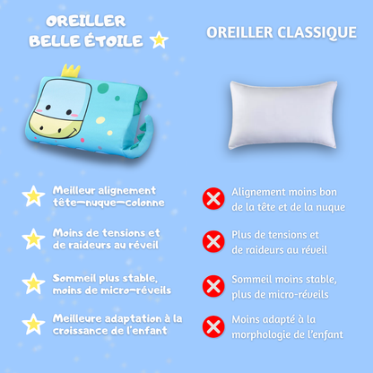 Oreiller pour Enfants aux Nuits Agitées Ma P’tite Étoile™
