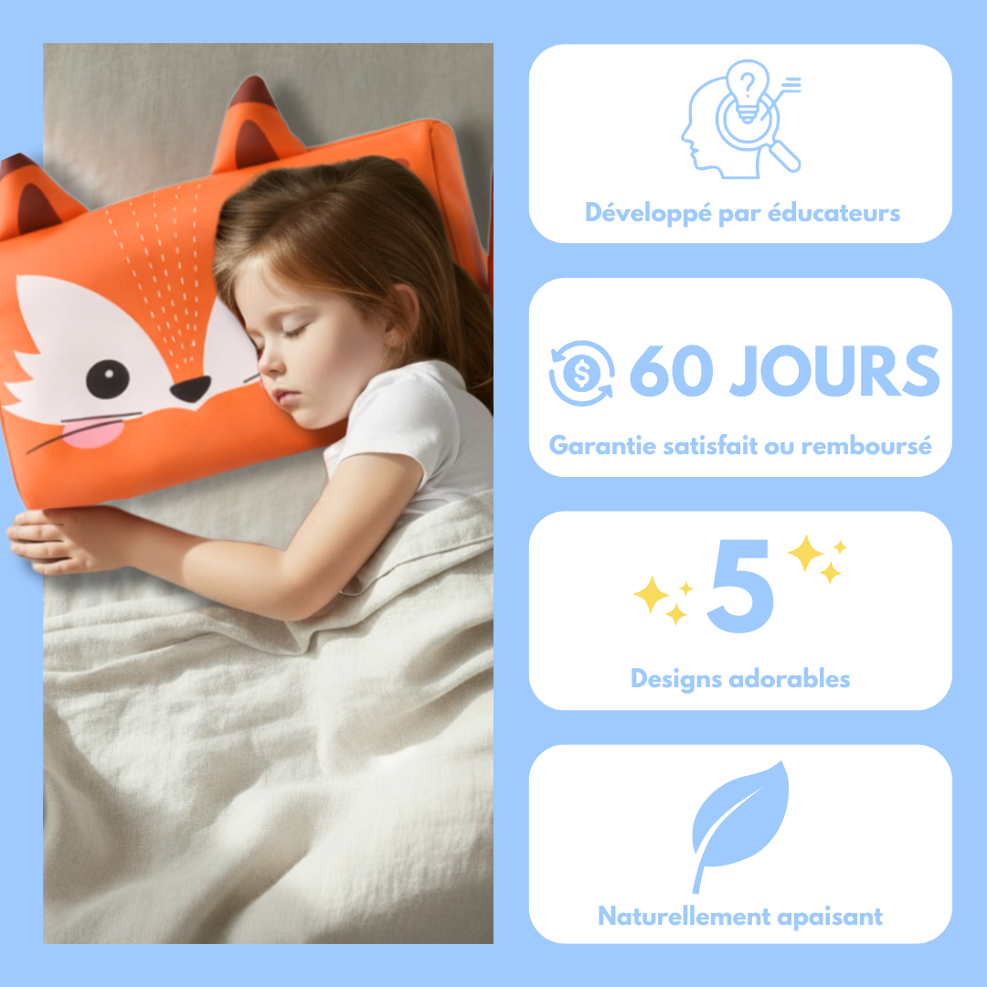 Oreiller Enfant pour Nuits Agitées Ma P’tite Étoile™