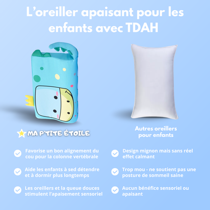 Oreiller Enfant pour Nuits Agitées Ma P’tite Étoile™